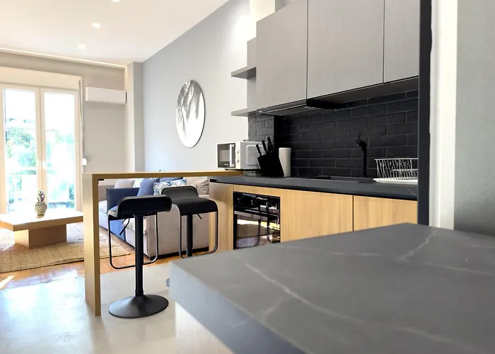 Apartment Nefertiti's Urban Luxury Kerameikos 2br Industrial Balconies Netflix Athens