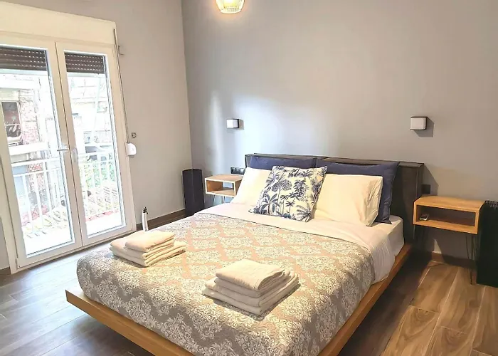 Apartmán Nefertiti's Urban Luxury Kerameikos 2br Industrial Balconies Netflix